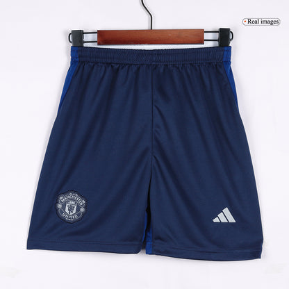Completo Bambino Manchester United Trasferta 2024/25 - 2 Pezzi