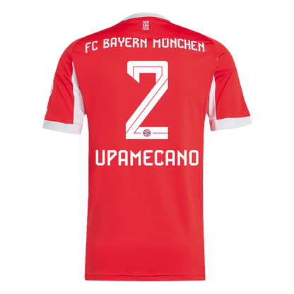 Maglia Replica Bayern Munich Casa UPAMECANO #2 Uomo 2025/26