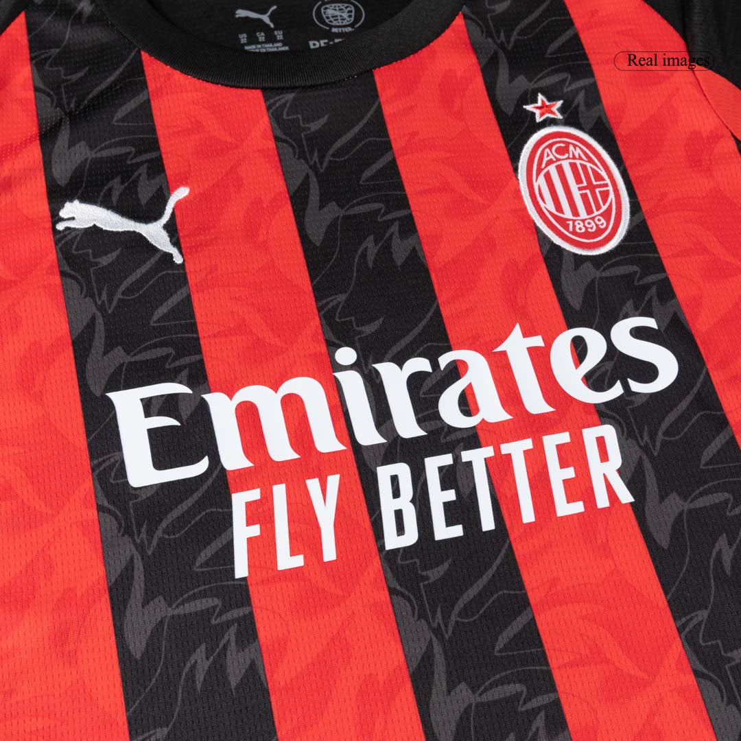 Kit Completo Bambino AC Milan Casa 2025/26 - 3 Pezzi