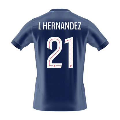 Maglia Replica PSG Casa L.HERNANDEZ #21 Uomo 2025/26