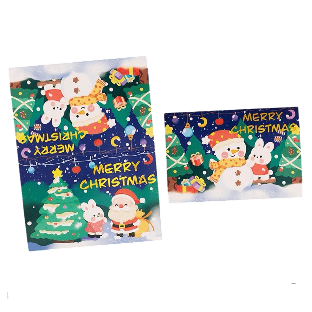 Biglietto di Natale Personalizzato – Messaggio Personalizzato