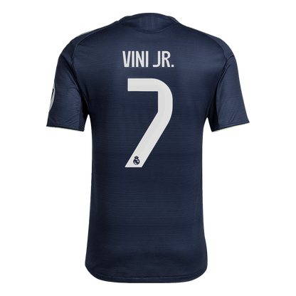 Maglia Gara Real Madrid Trasferta VINI JR. #7 Uomo 2025/26