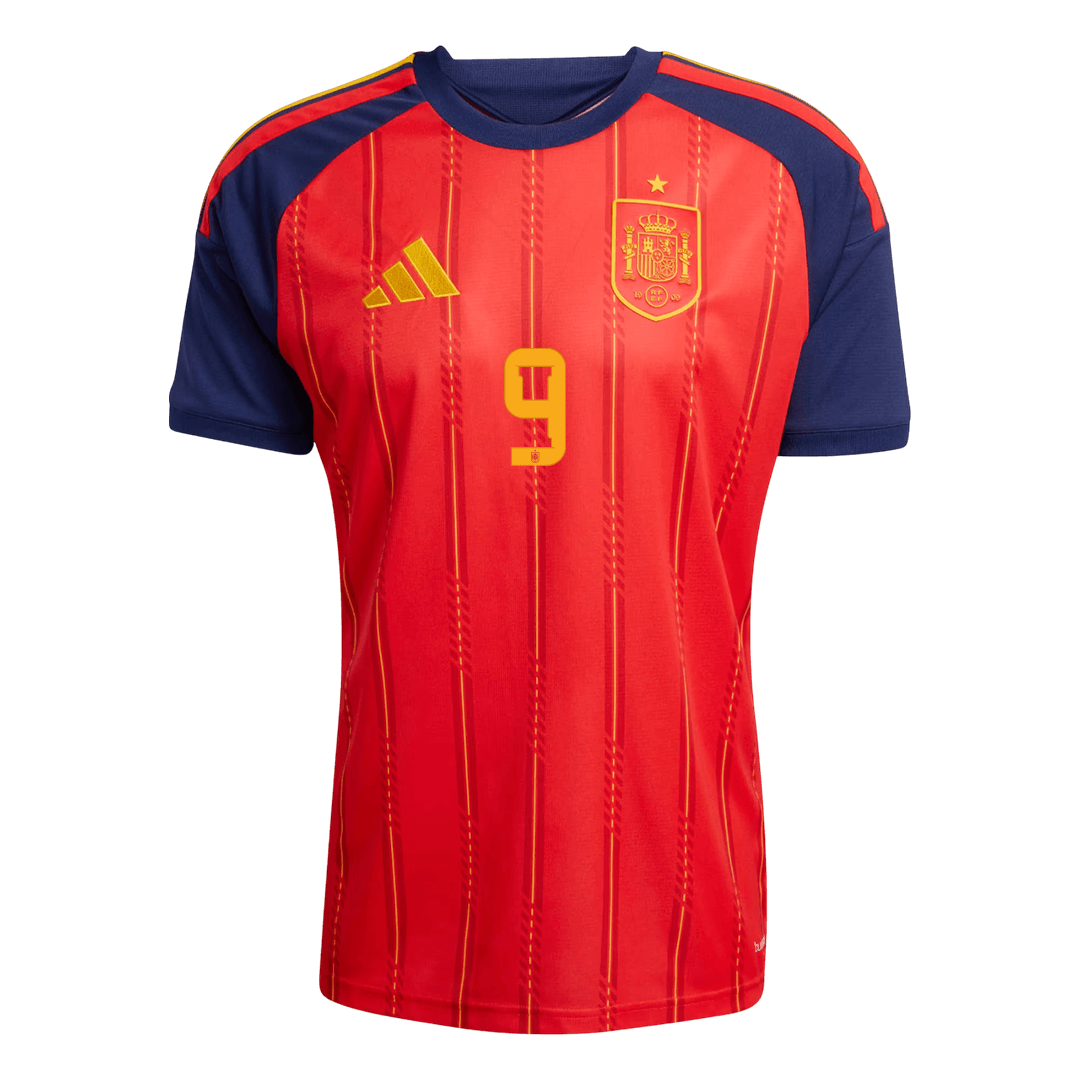 Maglia Replica Spagna Casa GAVI #9 Uomo Mondiali 2026