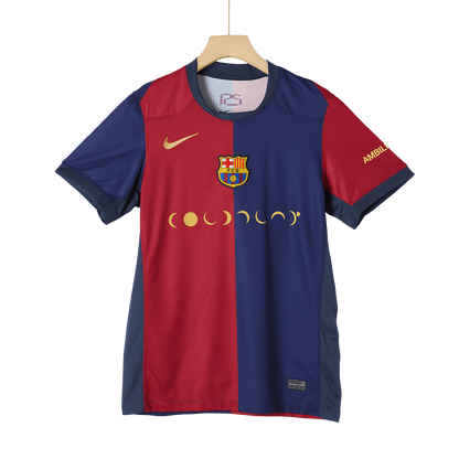 Maglia Replica Barcelona Casa Uomo 2024/25 - COLDPLAY