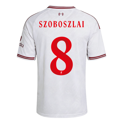 Maglia Replica Liverpool Trasferta SZOBOSZLAI #8 Uomo 2026/27 - UCL