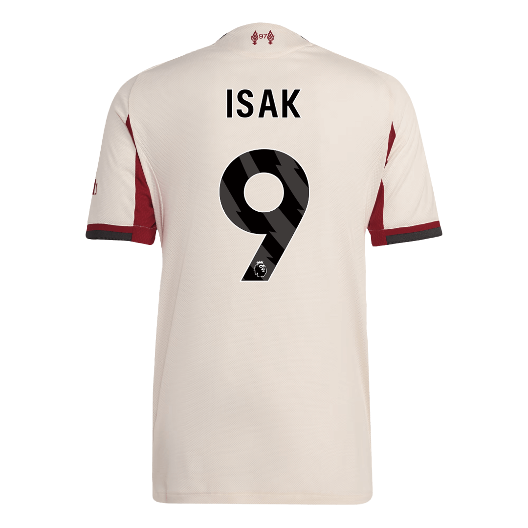 Maglia Gara Liverpool Trasferta ISAK ##9 Uomo 2025/26