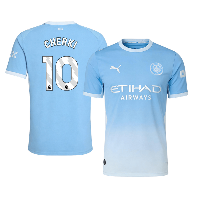 Maglia Gara Manchester City Casa CHERKI #10 Uomo 2026/27