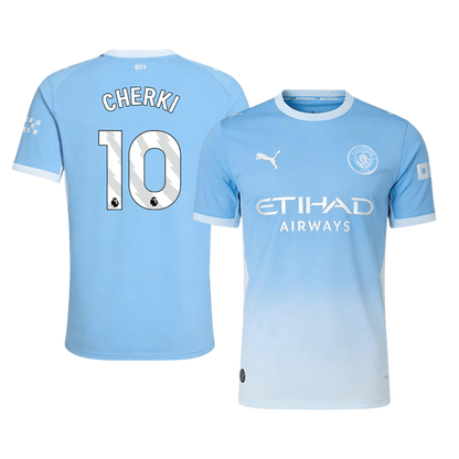 Maglia Gara Manchester City Casa CHERKI #10 Uomo 2026/27