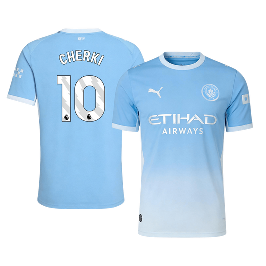 Maglia Gara Manchester City Casa CHERKI #10 Uomo 2026/27