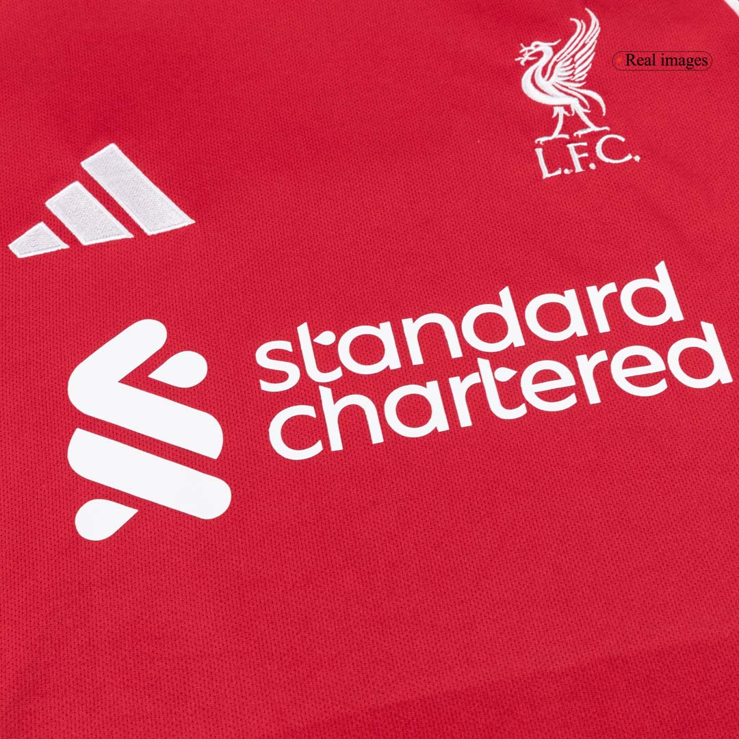 Maglia Replica Liverpool Casa Uomo 2025/26 - Manica Lunga