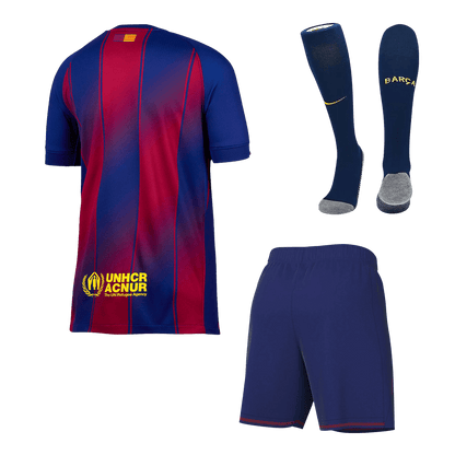 Kit Completo Barcelona Casa Uomo 2025/26 - 3 Pezzi