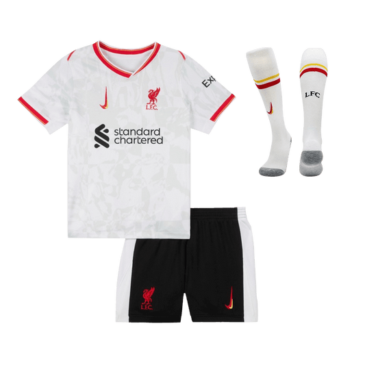 Kit Completo Bambino Liverpool Terza 2024/25 - 3 Pezzi