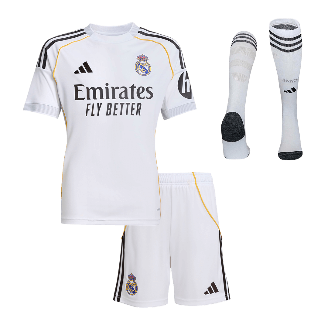 Completo Bambino Real Madrid Casa 2025/26 - 3 Pezzi