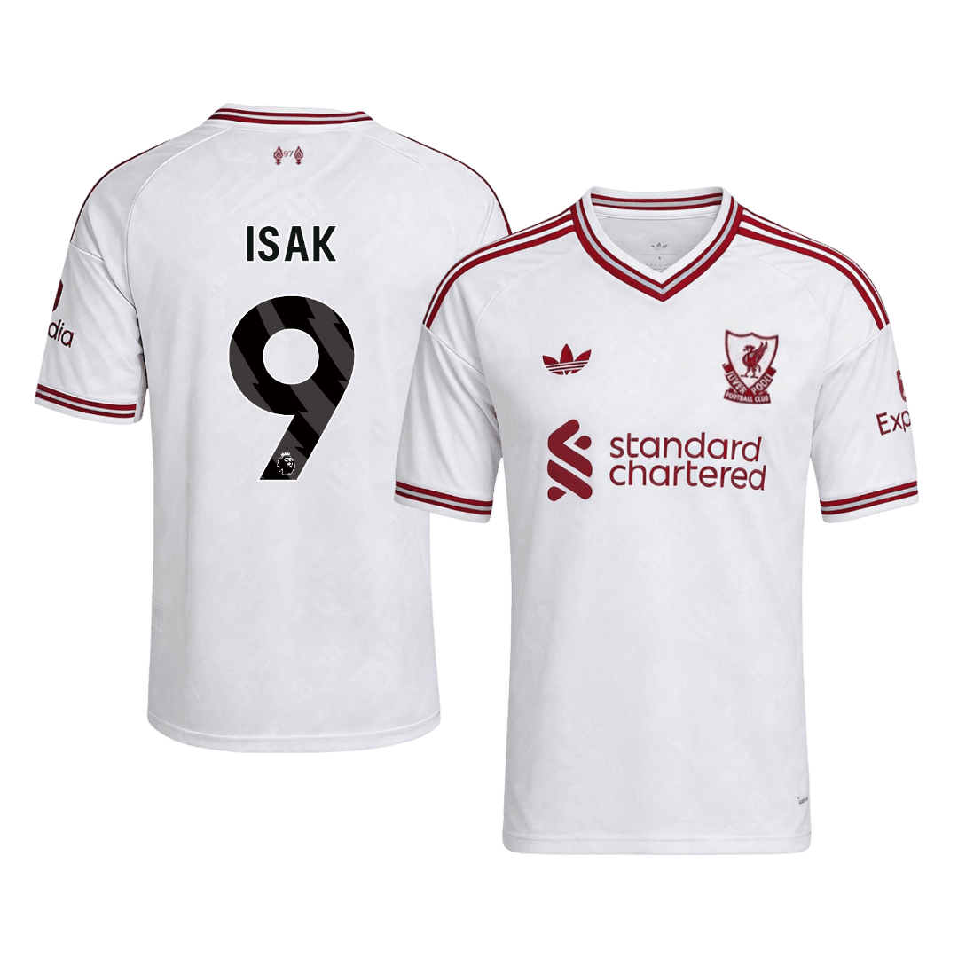 Maglia Replica Liverpool Trasferta ISAK #9 Uomo 2026/27