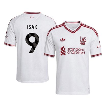 Maglia Replica Liverpool Trasferta ISAK #9 Uomo 2026/27