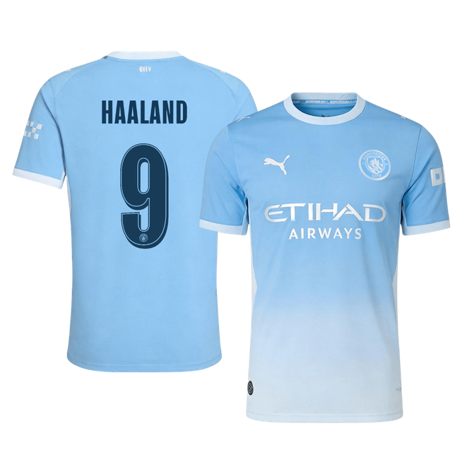 Maglia Gara Manchester City Casa HAALAND #9 Uomo 2026/27 - UCL