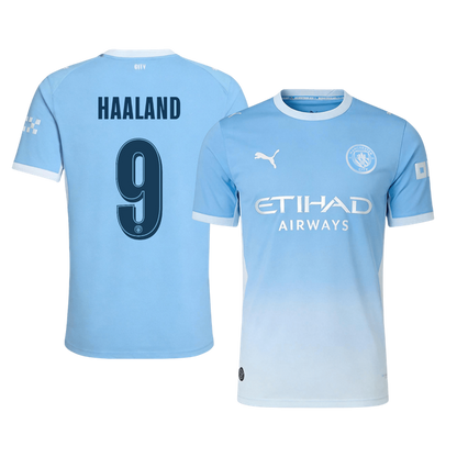 Maglia Gara Manchester City Casa HAALAND #9 Uomo 2026/27 - UCL