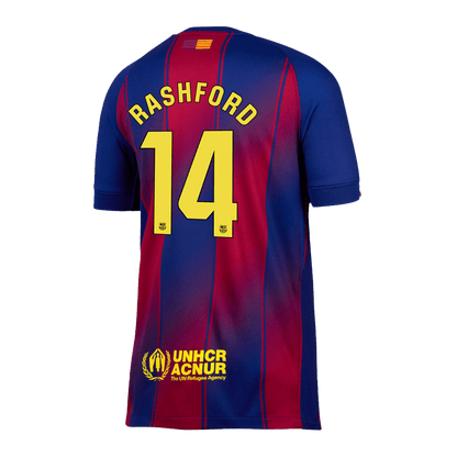 Maglia Replica Barcelona Casa RASHFORD #14 Uomo 2025/26