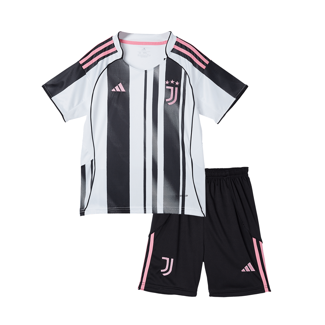 Base Kit Bambino Juventus Casa 2025/26 - 2 Pezzi
