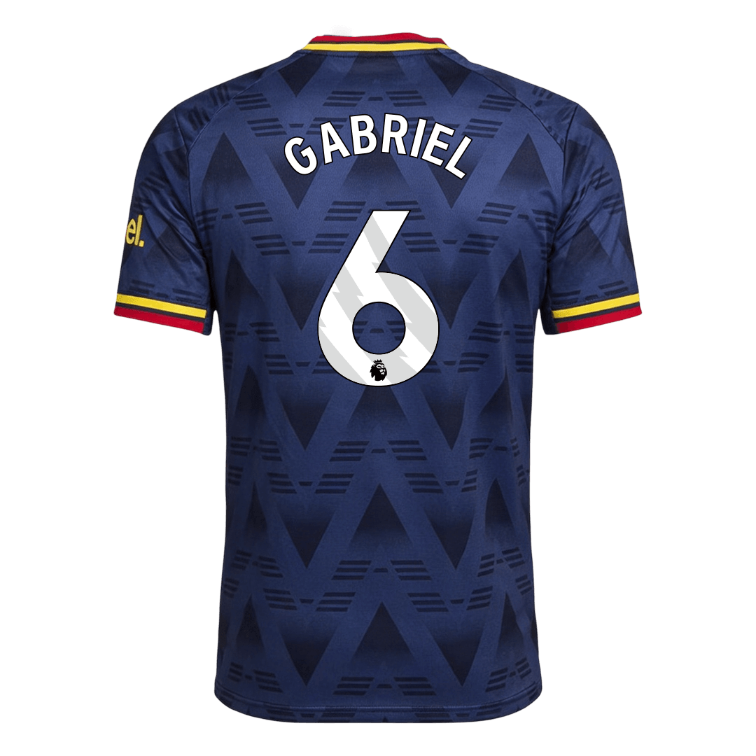 Maglia Gara Arsenal Trasferta GABRIEL #6 Uomo 2026/27