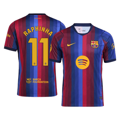 Maglia Replica Barcelona Casa RAPHINHA #11 Uomo 2026/27