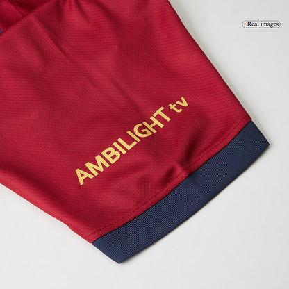 Maglia Replica Barcelona Casa Uomo Spotify Logo Without Text 2024/25 - 125¡ã Anniversario
