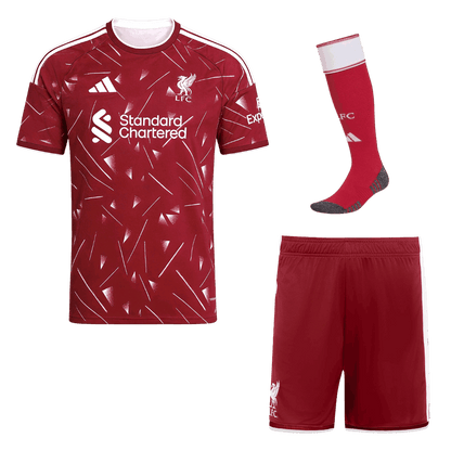 Kit Completo Liverpool Casa Uomo 2026/27 - 3 Pezzi
