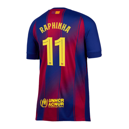 Maglia Replica Barcelona Casa RAPHINHA #11 Uomo 2025/26