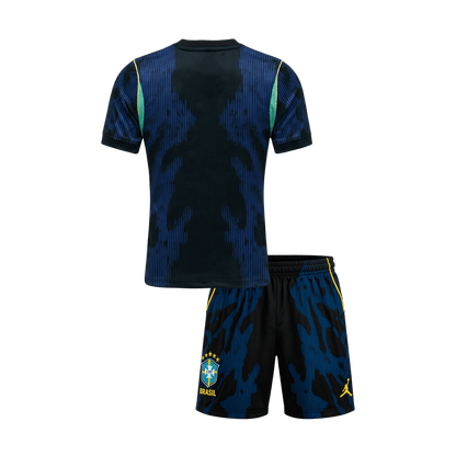 Base Kit Bambino Brasile Trasferta 2026 - 2 Pezzi