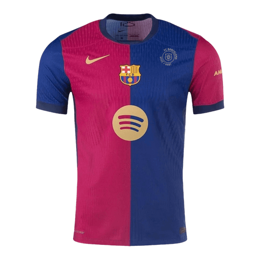 Maglia Gara Barcelona Casa Uomo Spotify Logo Without Text 2024/25 - 125° Anniversario