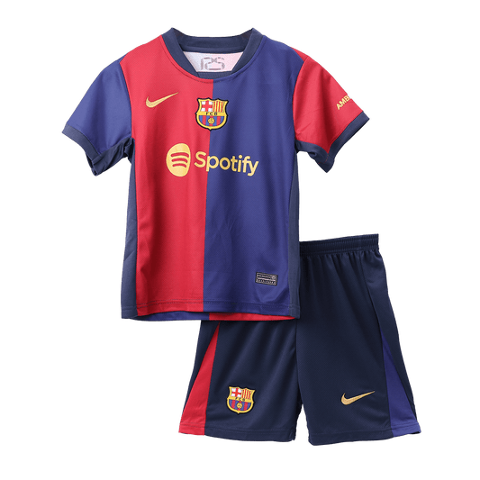 Completo Bambino Barcelona Casa 2024/25 - 2 Pezzi