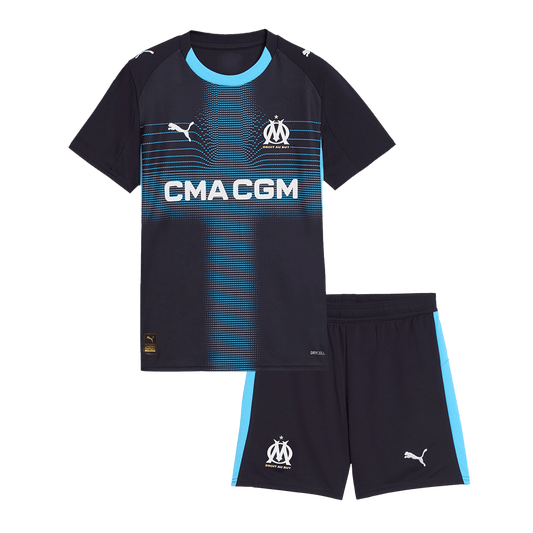 Completo Bambino Marseille Trasferta 2025/26 - 2 Pezzi