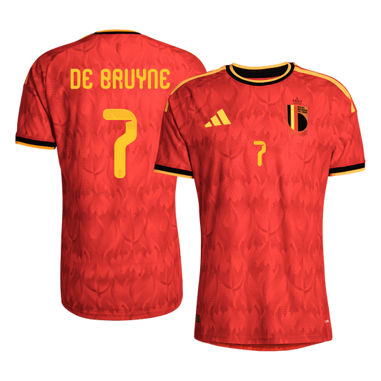 Maglia Gara Belgio Casa DE BRUYNE #7 Uomo 2026