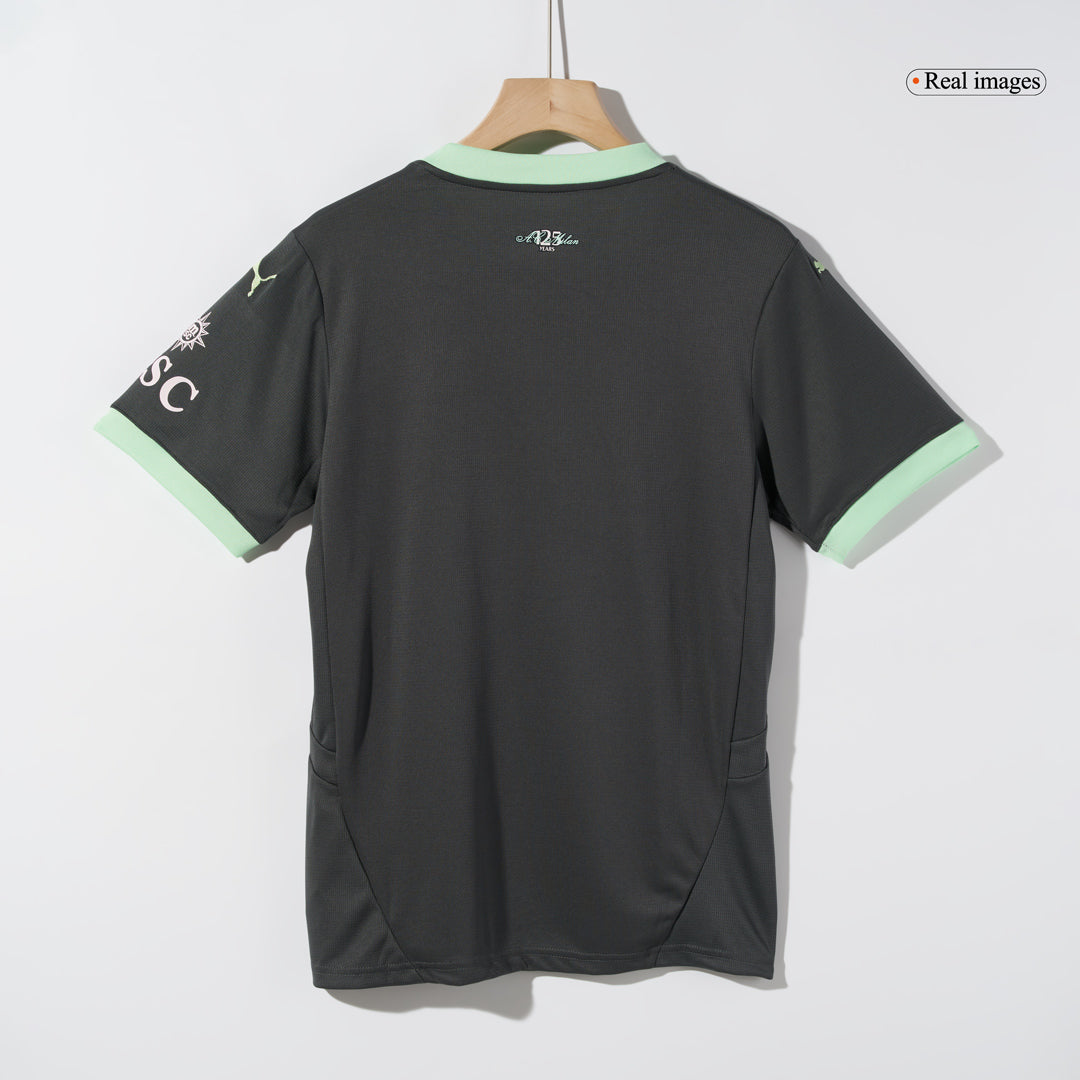 Maglia Replica AC Milan Terza PULISIC #11 Uomo 2024/25