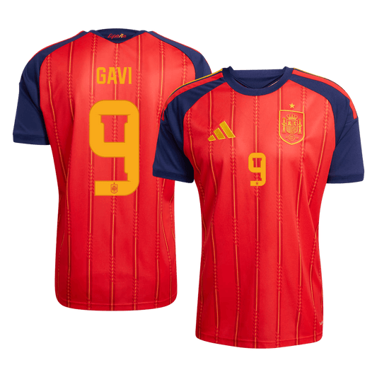 Maglia Replica Spagna Casa GAVI #9 Uomo Mondiali 2026