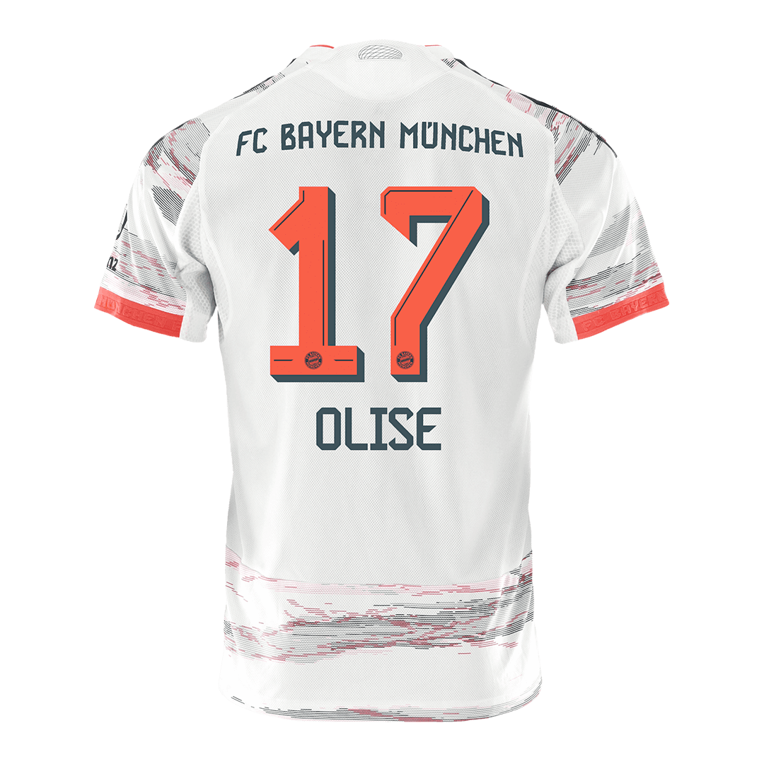 Maglia Gara Bayern Munich Trasferta OLISE #17 Uomo 2025/26