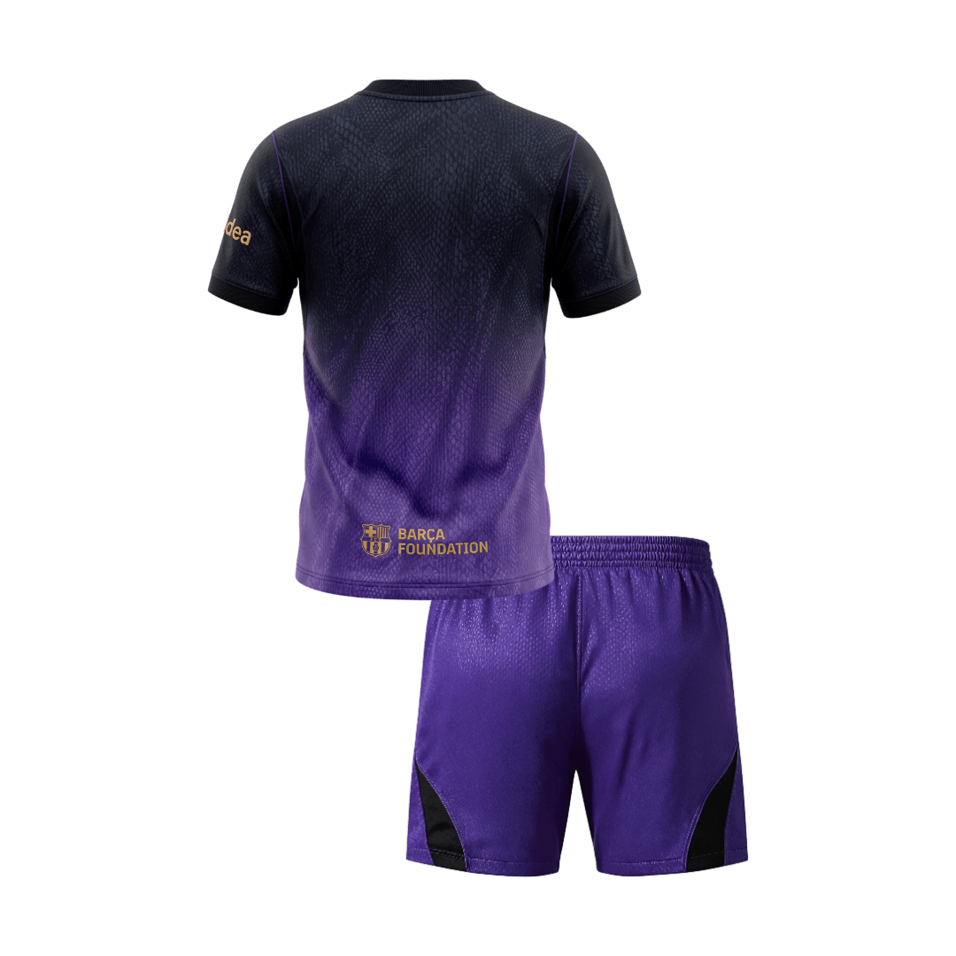Base Kit Bambino Barcelona Trasferta 2026/27 - 2 Pezzi