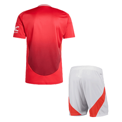 Completo Base Manchester United Casa Uomo 2024/25 - 2 Pezzi