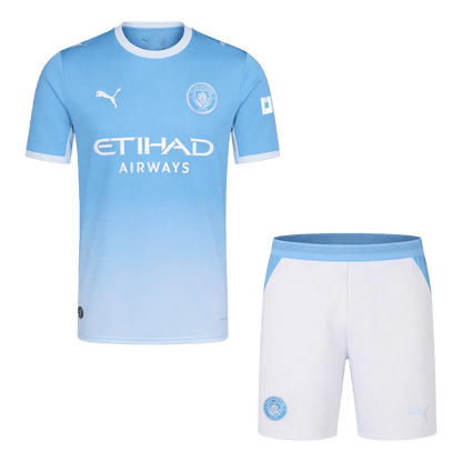 Completo Base Manchester City Casa Uomo 2026/27 - 2 Pezzi