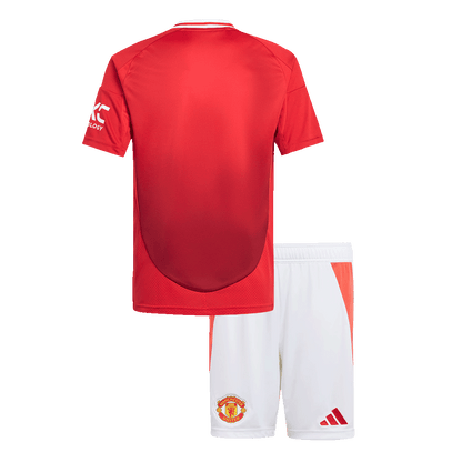 Completo Bambino Manchester United Casa 2024/25 - 2 Pezzi