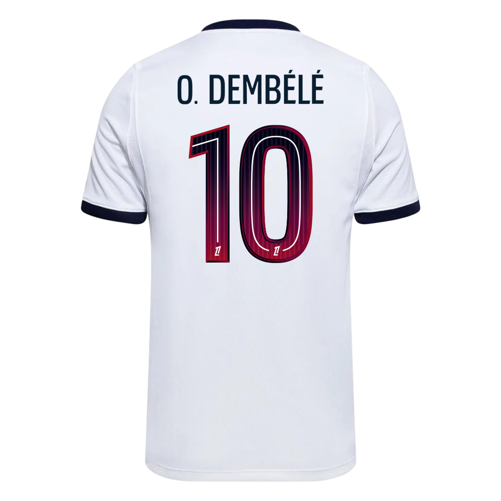 Maglia Replica PSG Trasferta O. DEMBÉLÉ #10 Uomo 2026/27