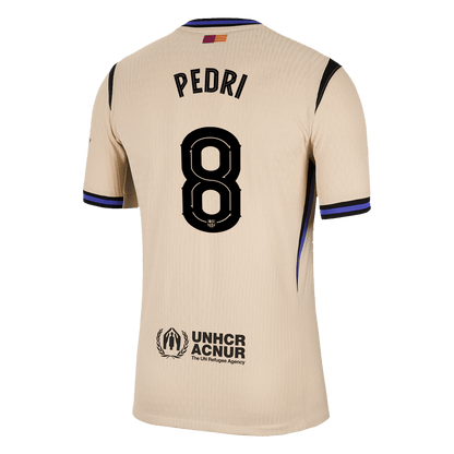 Maglia Gara Barcelona Trasferta PEDRI #8 Uomo 2025/26