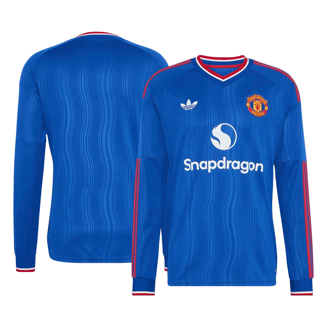 Maglia Gara Manchester United Uomo Trasferta Uomo 2026/27 - Manica Lunga