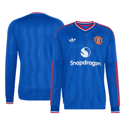 Maglia Gara Manchester United Uomo Trasferta Uomo 2026/27 - Manica Lunga