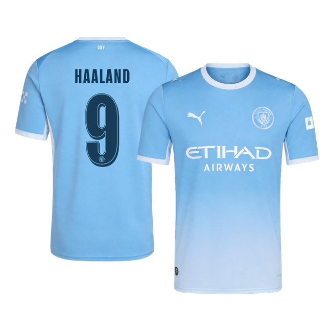 Maglia Replica Manchester City Casa HAALAND #9 Uomo 2026/27 - UCL