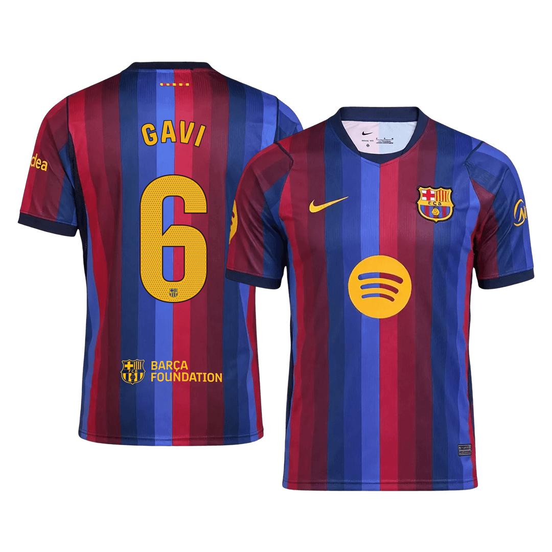 Maglia Replica Barcelona Casa GAVI #6 Uomo 2026/27