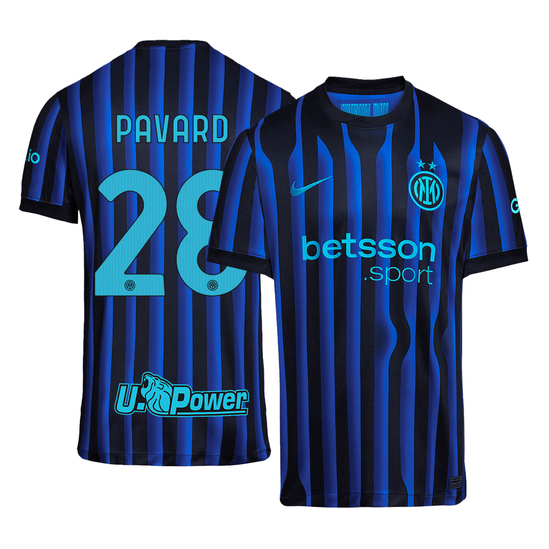 Maglia Replica Inter Milan Casa PAVARD #28 Uomo 2025/26