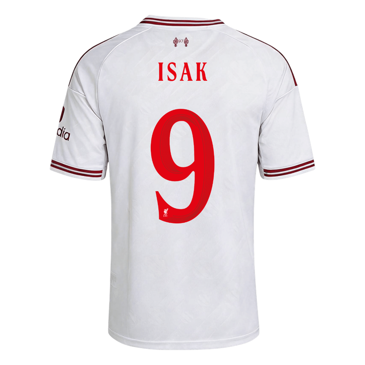 Maglia Replica Liverpool Trasferta ISAK #9 Uomo 2026/27 - UCL