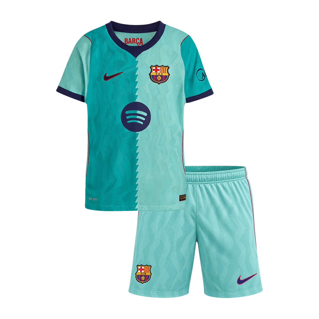 Base Kit Bambino Barcelona Terza 2026/27 - 2 Pezzi