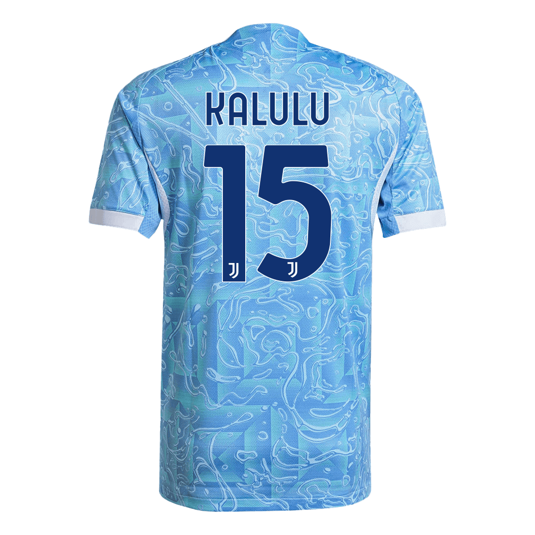Maglia Gara Juventus Trasferta KALULU #15 Uomo 2025/26
